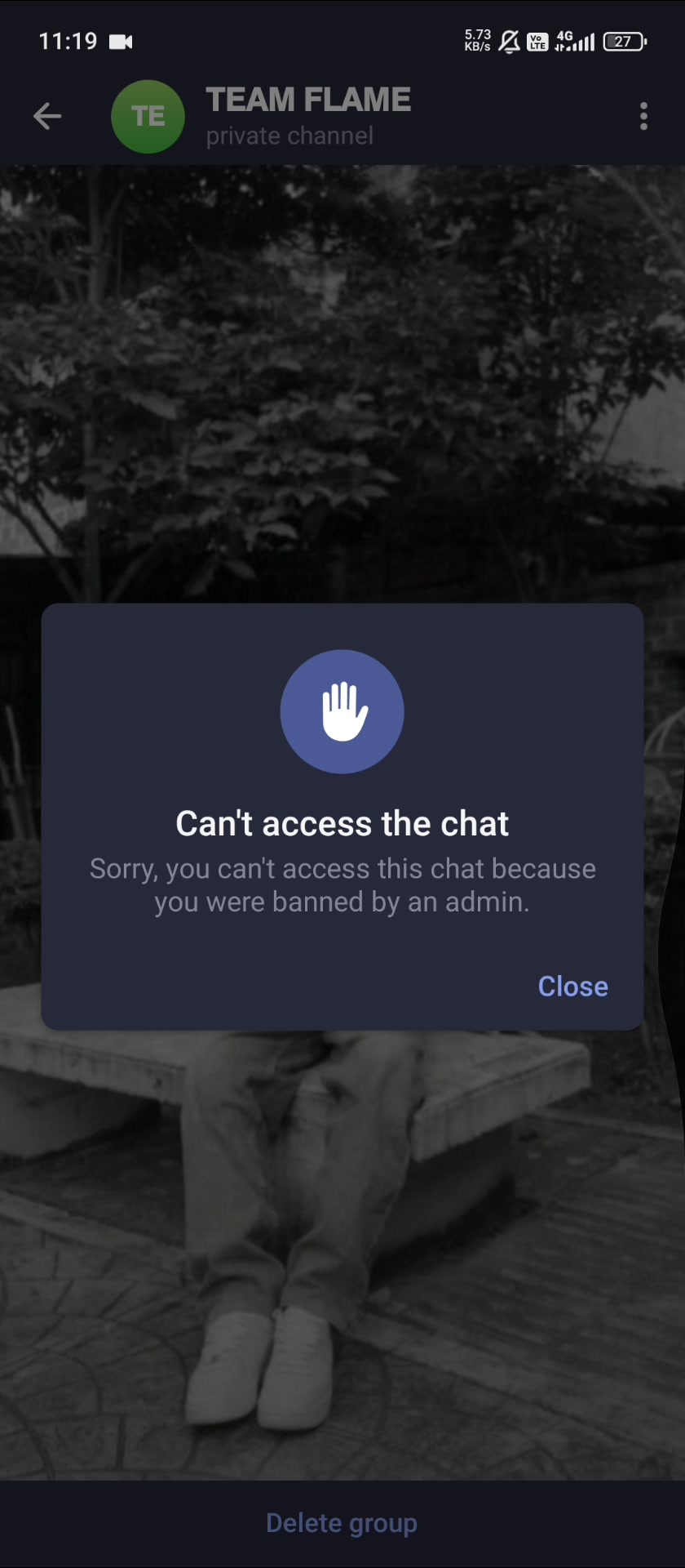Team Flame - Telegram Channel Removal |Team Supreme🕷️!!