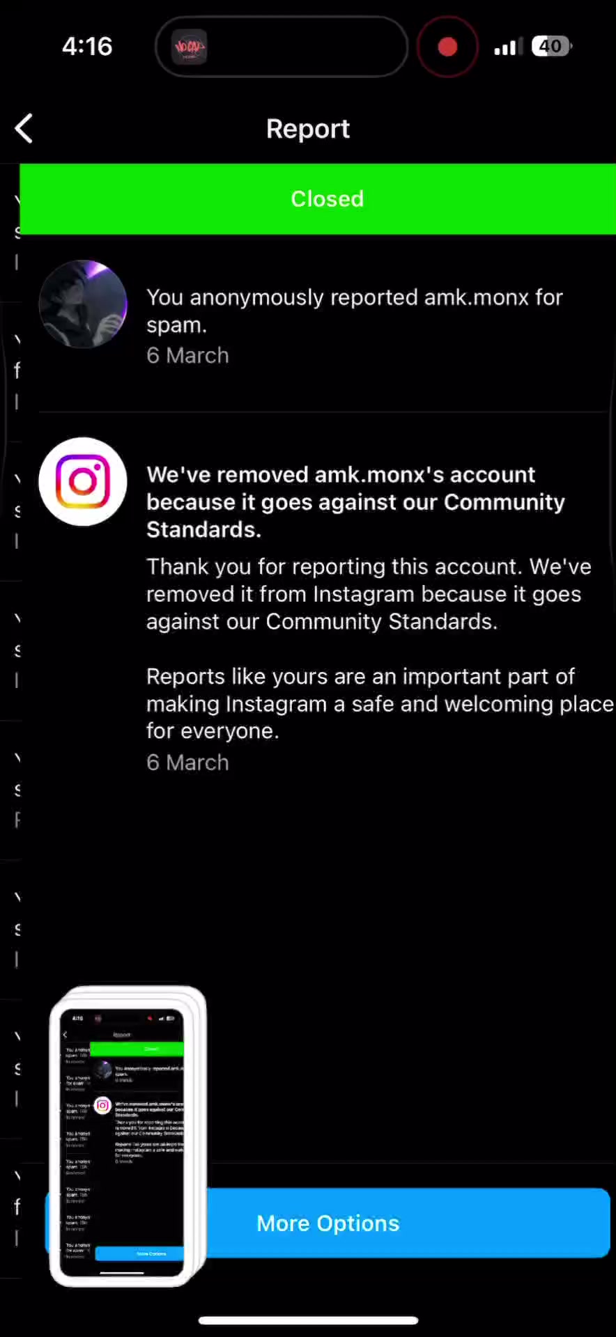@amk.monx Instagram Account Removal/Ban|Team Supreme🕷️!!