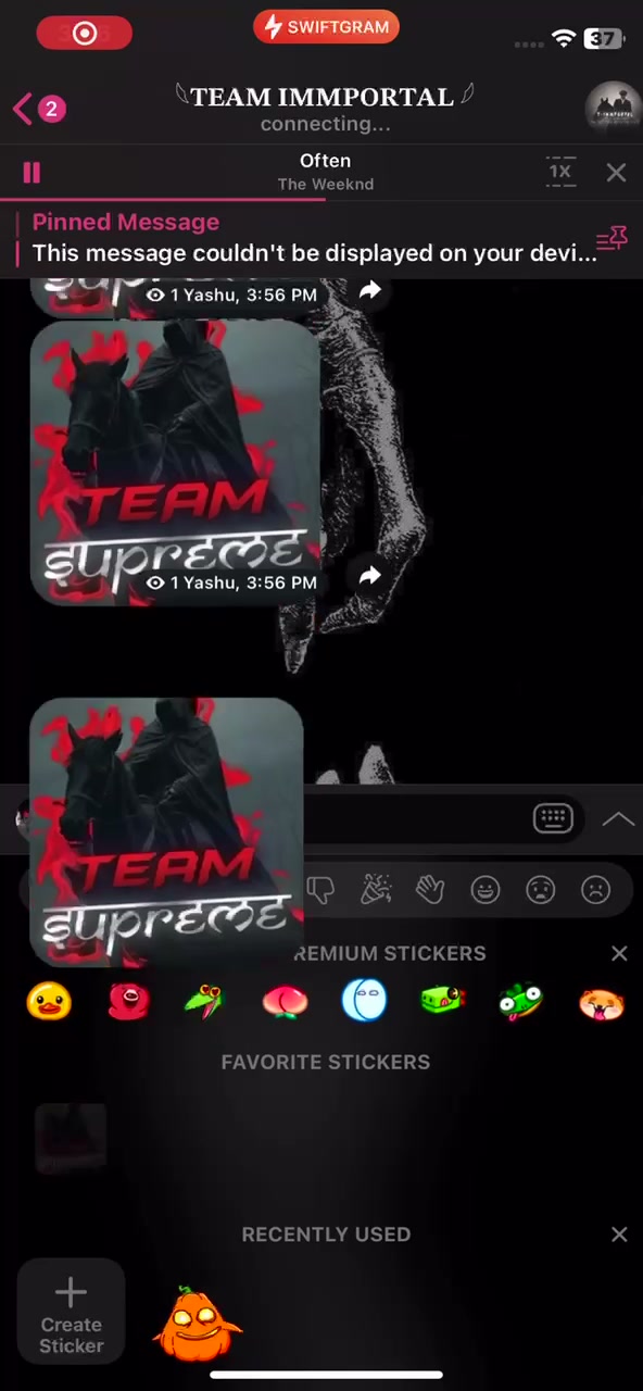 Team Immportal - Telegram Channel Nuked|Team Supreme🕷️!!