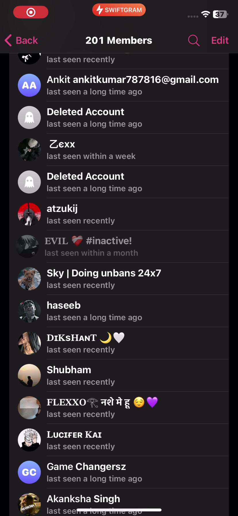 Team Immportal - Telegram Channel nuking ! Members removed |Team Supreme🕷️!!