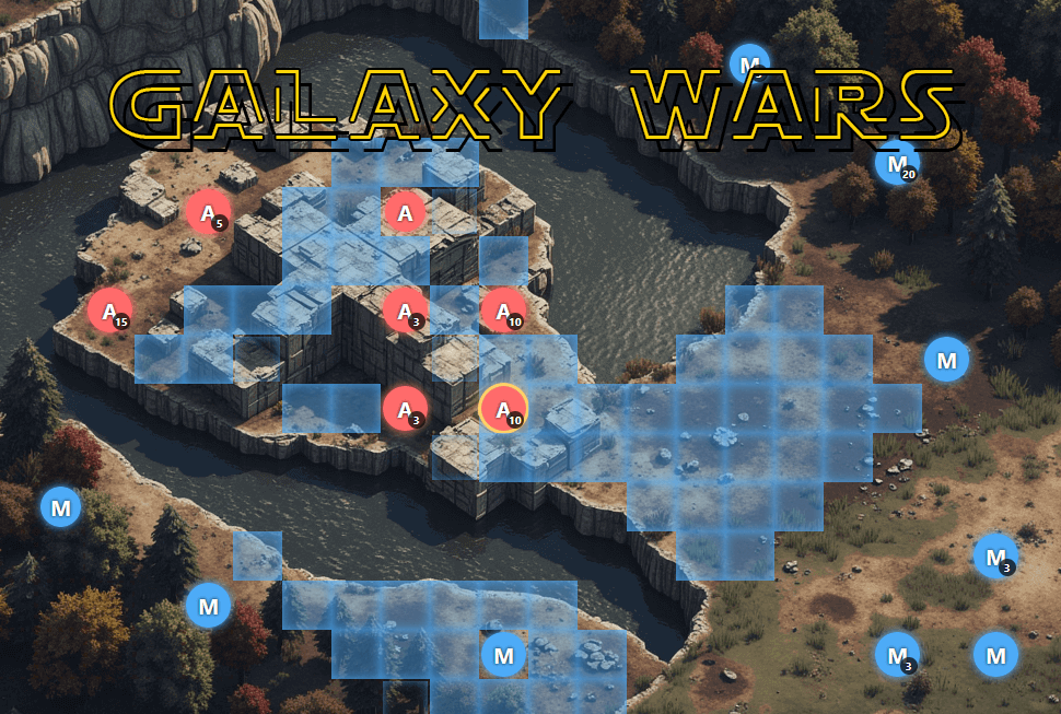 Screenshot of Galaxy Wars Strategy Game