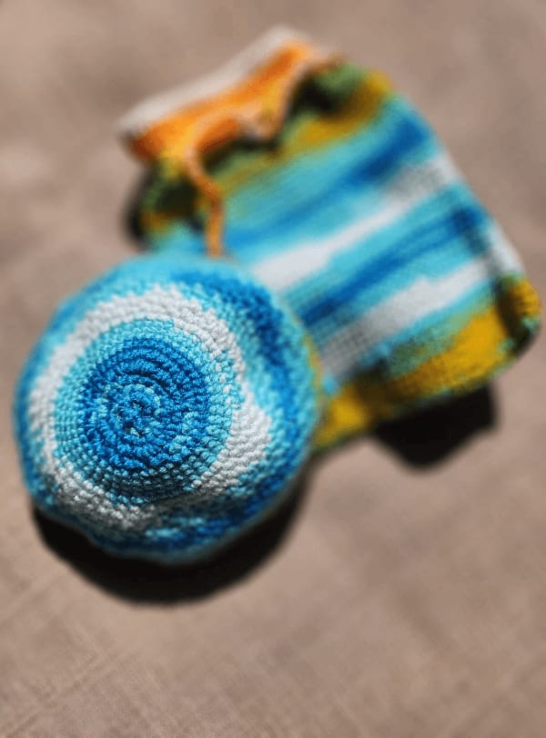 Vibrant Yarmulke Set