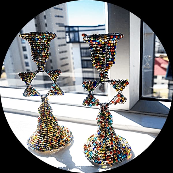 African Candle Sticks