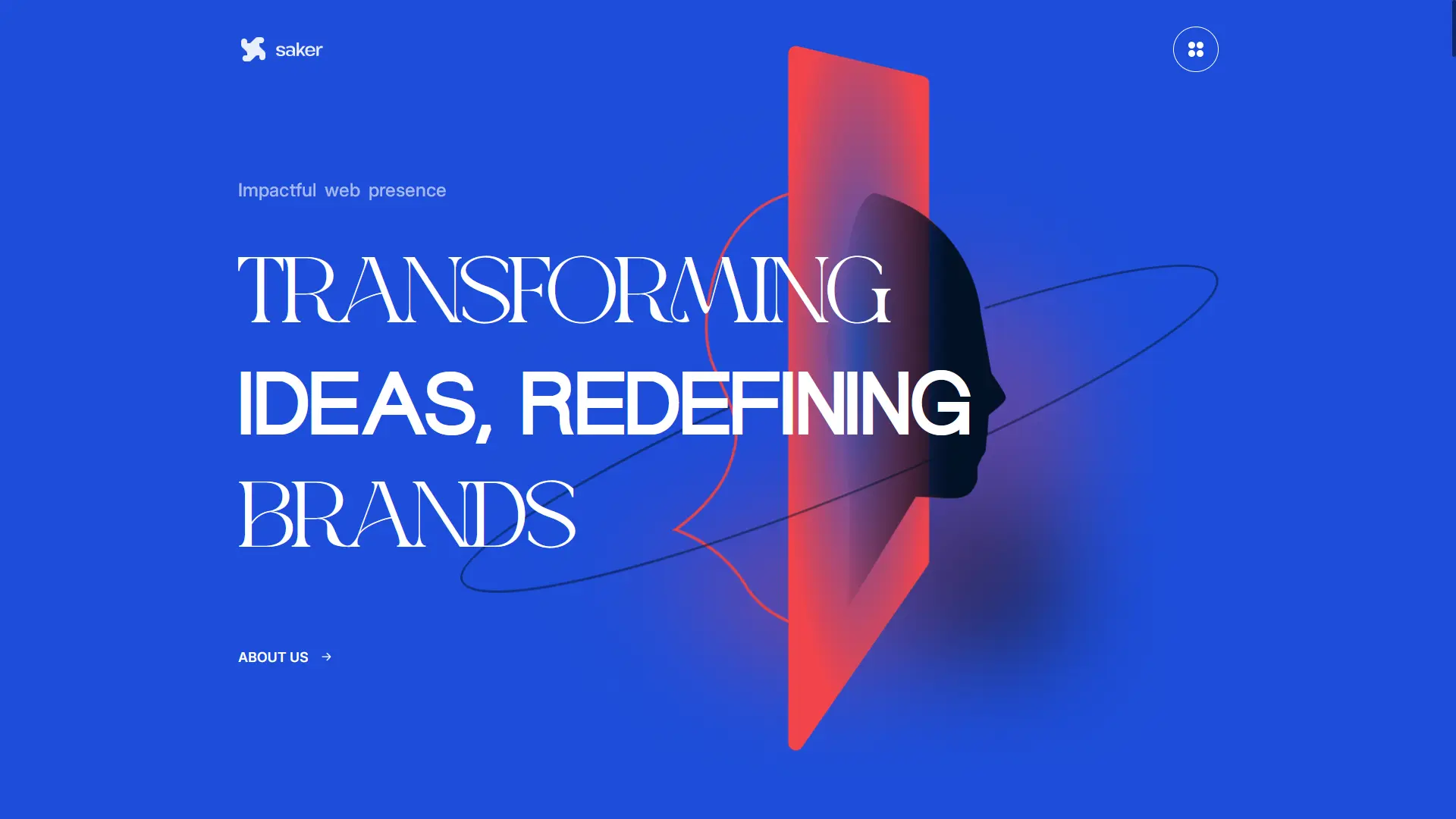 Saker – Modern Multipurpose AJAX HTML Template for Agencies & Portfolios