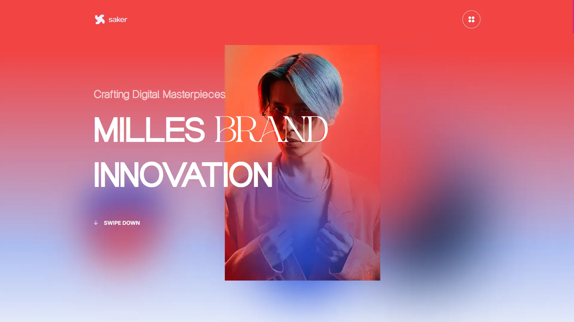 Saker – Modern Multipurpose AJAX HTML Template for Agencies & Portfolios