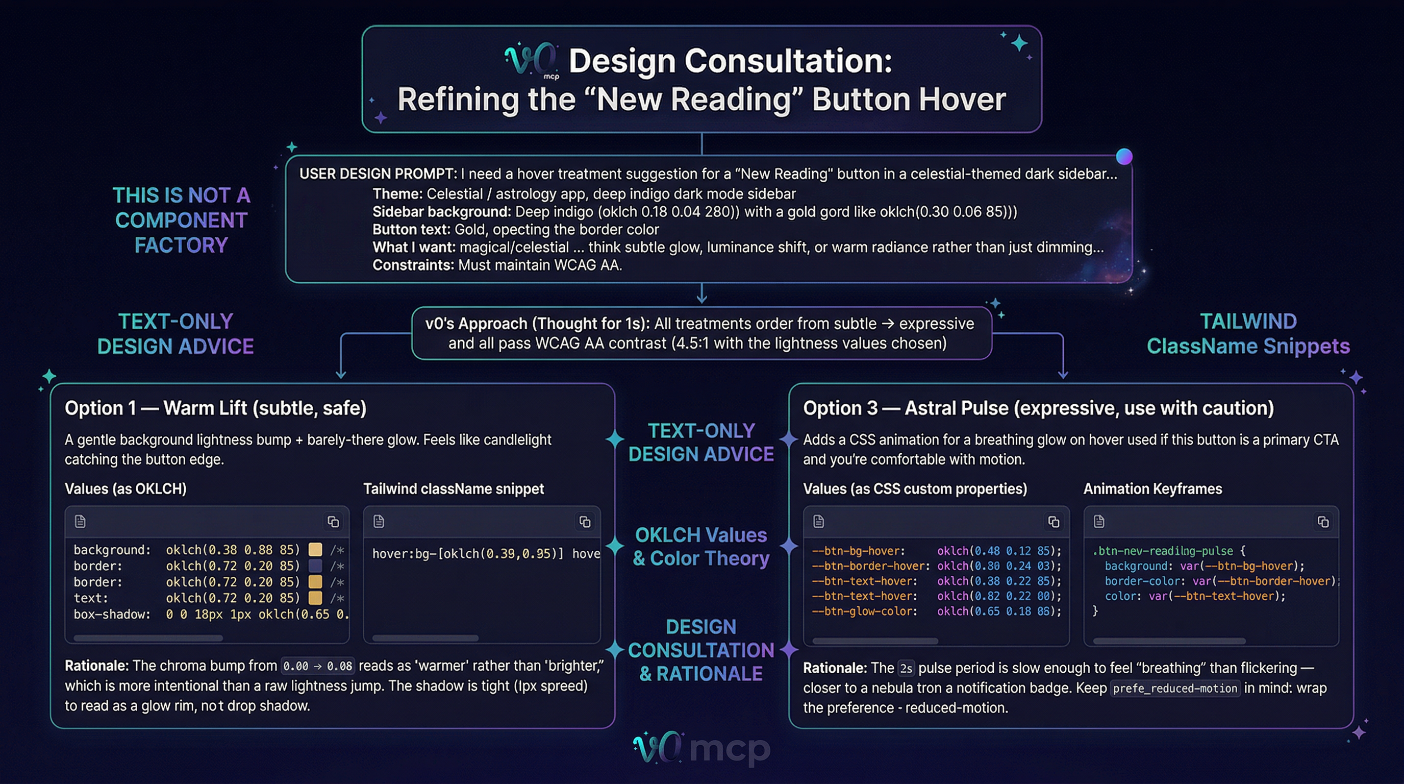 Design consultation mode
