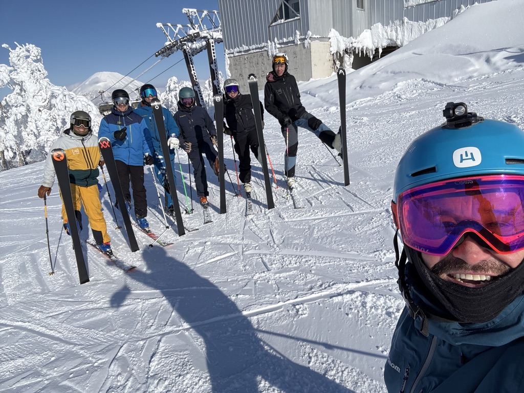 Diamond Pro team on the mountain