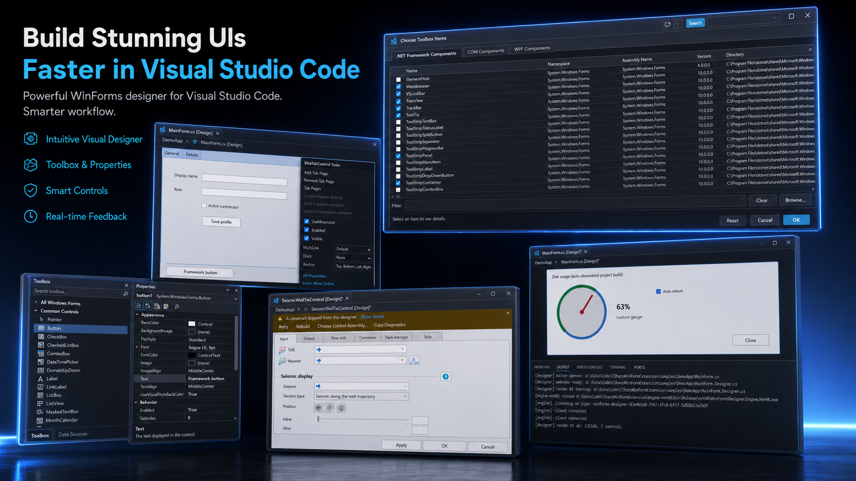 WinForms Designer for VS Code