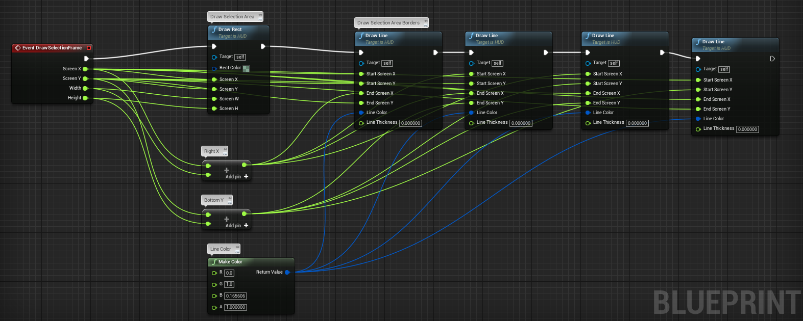 Draw Selection Frame