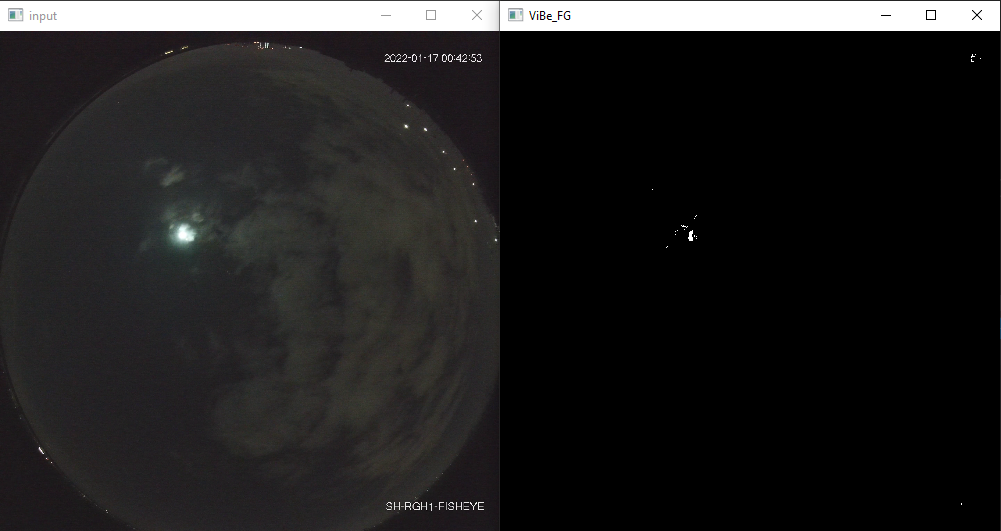 All-sky camera imagery from the official Sky360 open-source repository