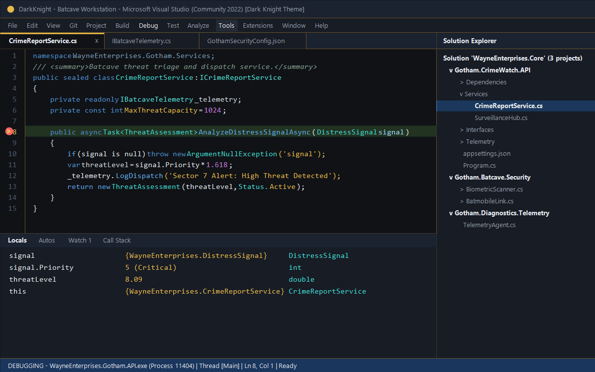 Debugger & Breakpoints