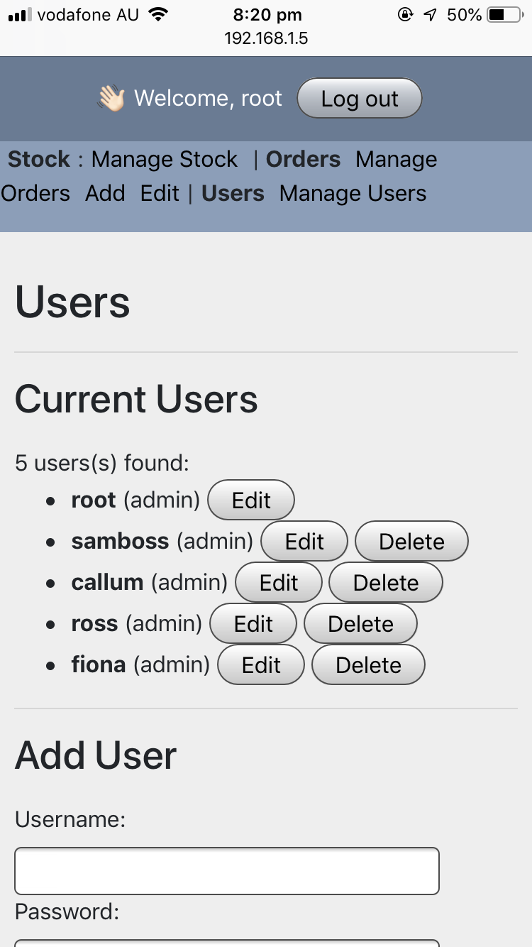 JSON object structure