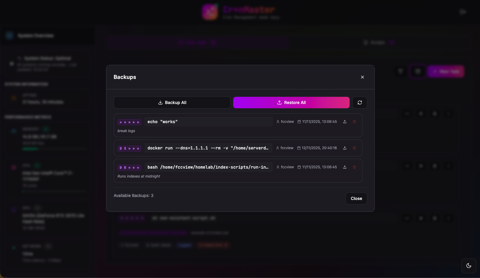CronMaster image 2
