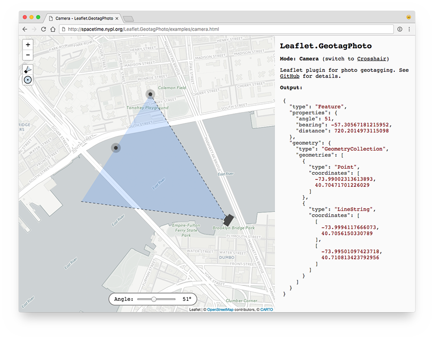 Screenshot of camera module