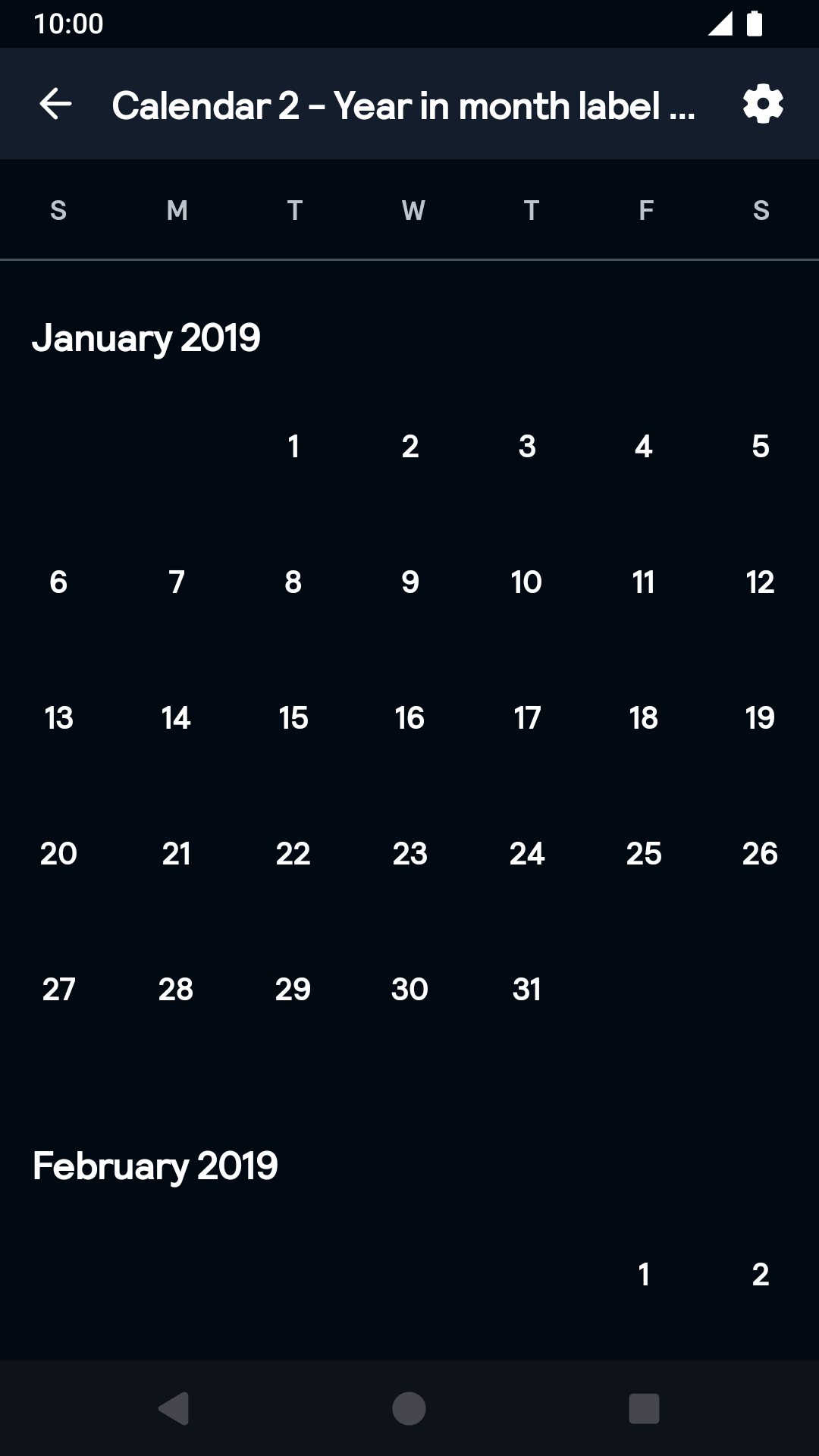 Compose | Calendar