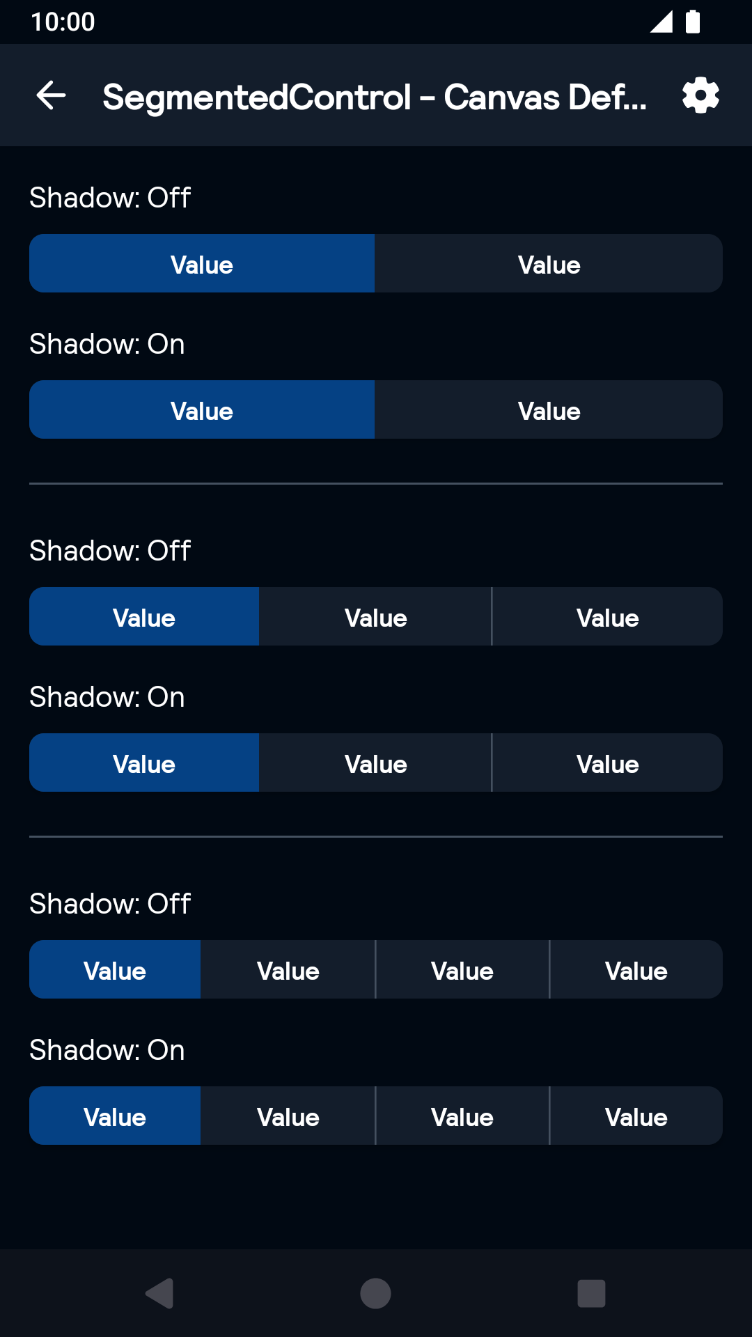 Compose | Segmented Control