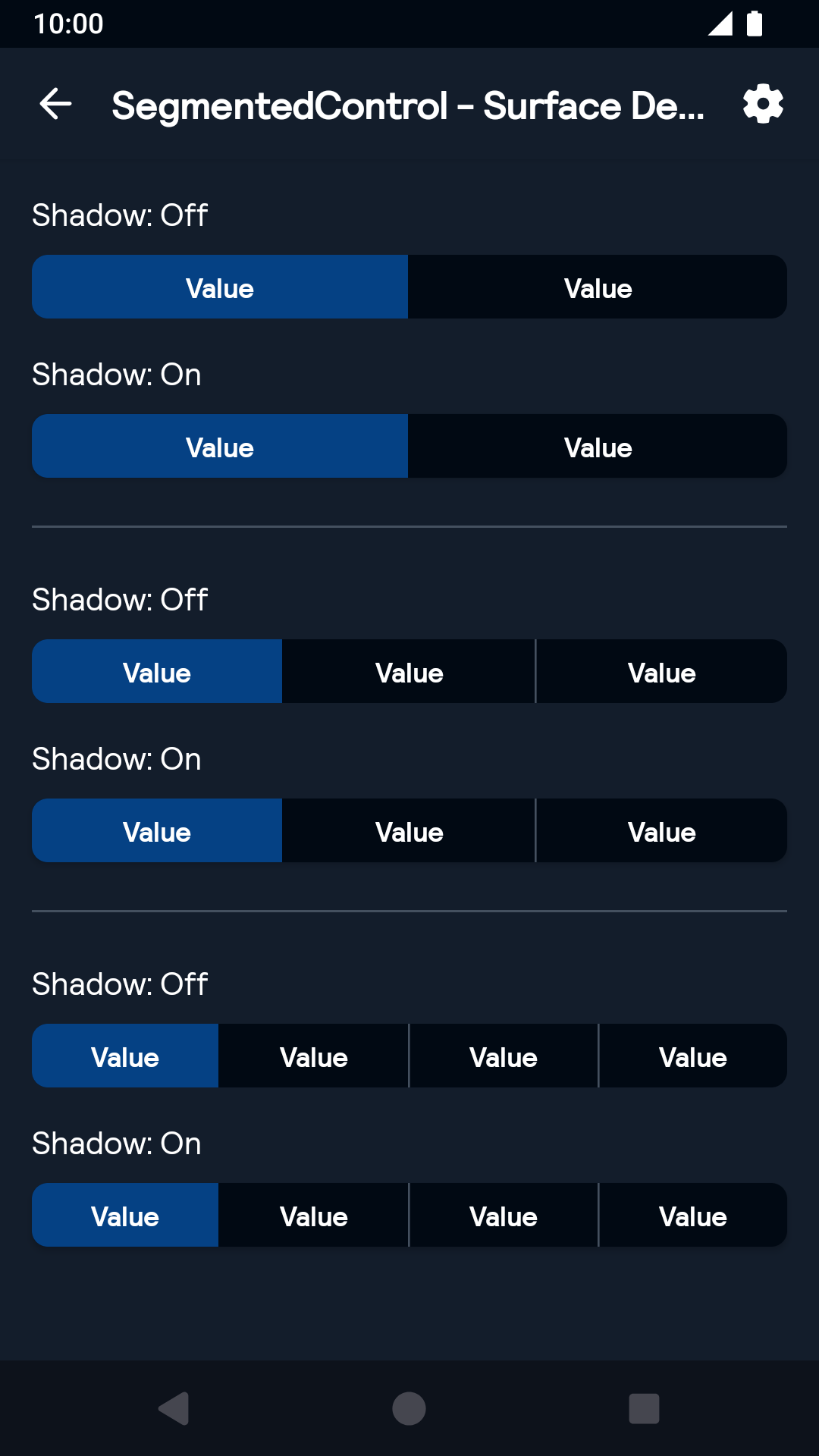 Html Segmented Control Compose | Segmented Control