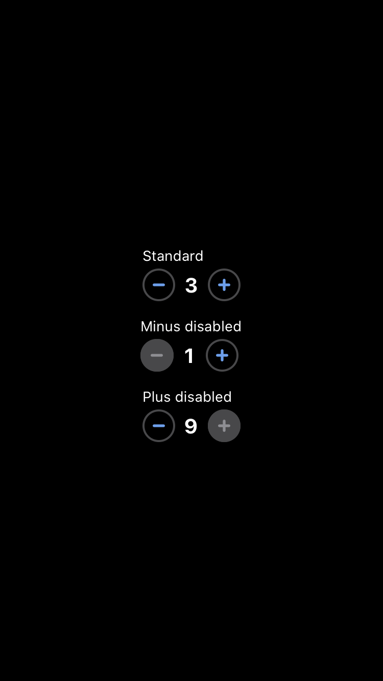 bpk-component-nudger default iPhone 8 simulator - dark mode