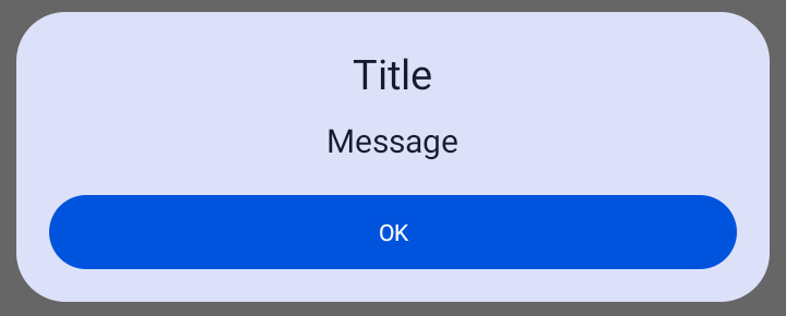 MessageDialog example