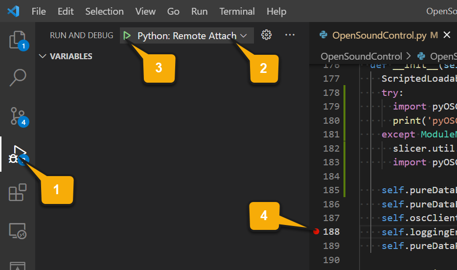 Adding Python debug configuration in Visual Studio Code