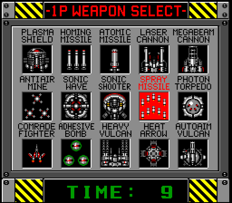 Weapon select