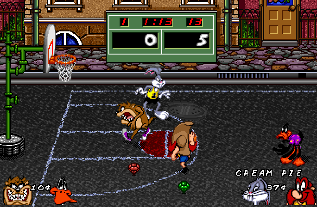 Looney Tunes B-Ball in 16:9 widescreen