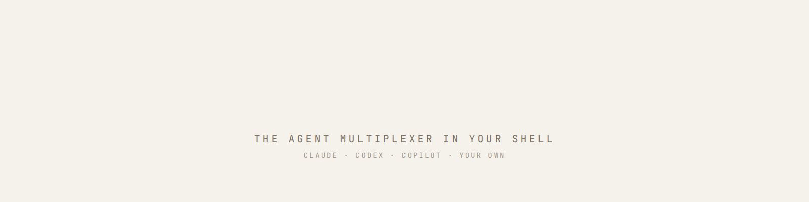 Rove — the agent multiplexer in your shell