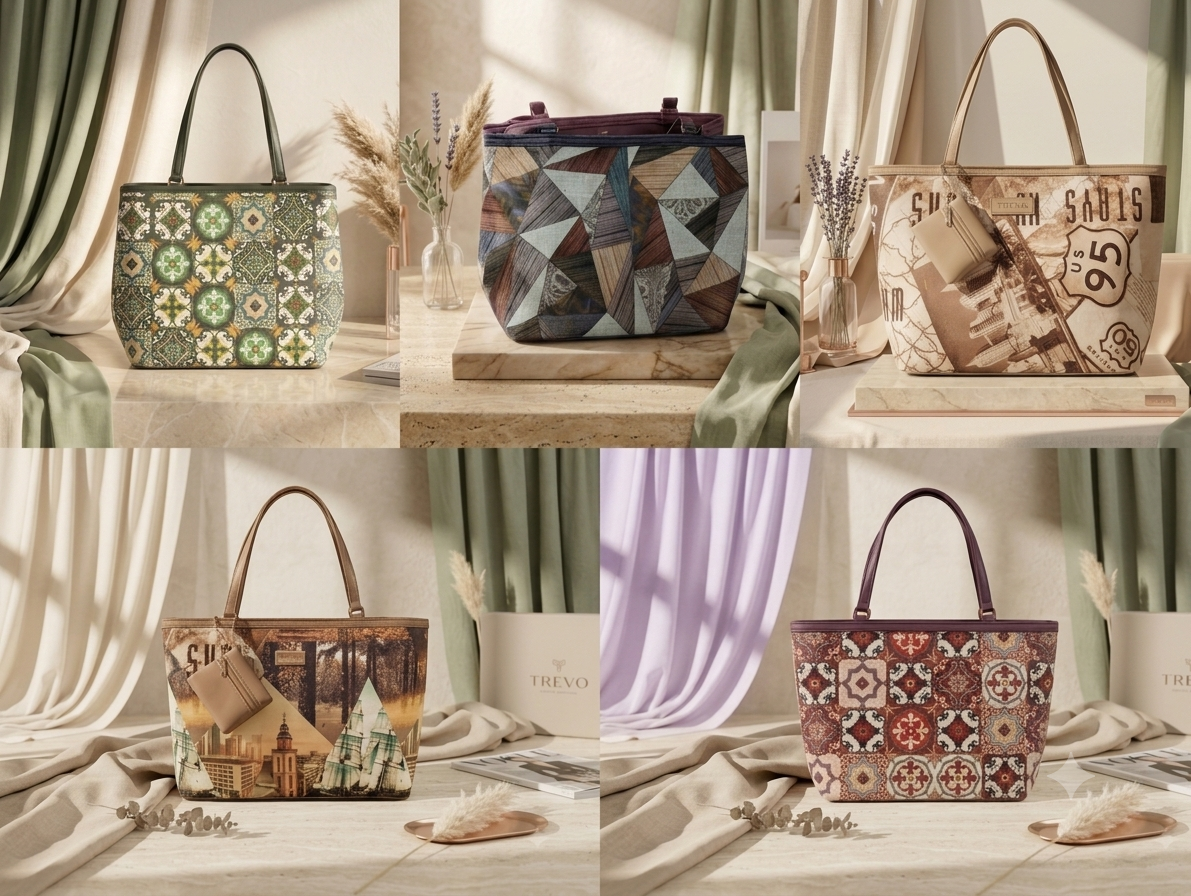 Trevo Heritage Printed Tote