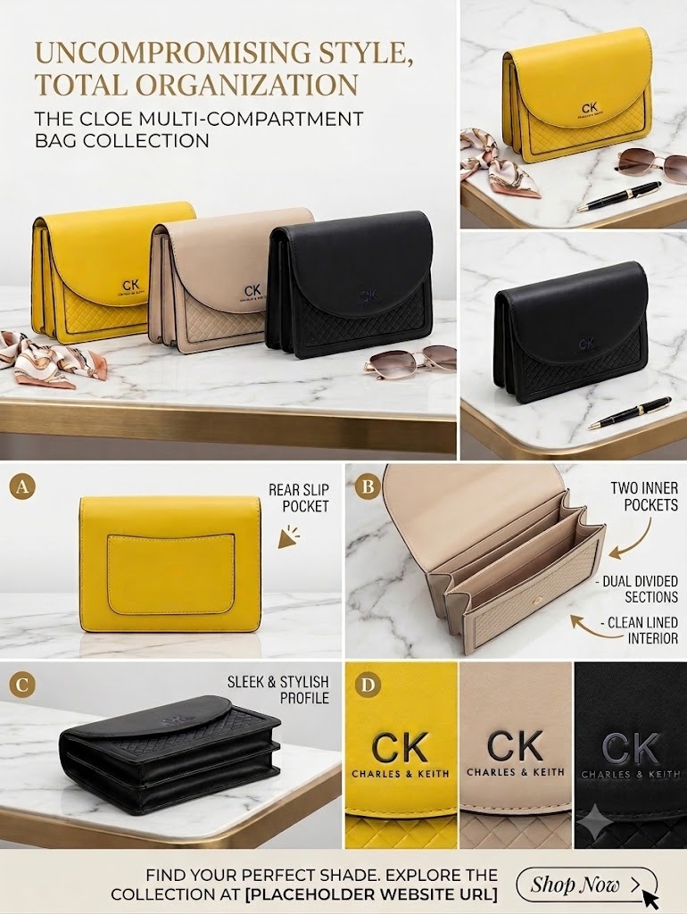 Trevo Cloe Multi-Compartment Wallet