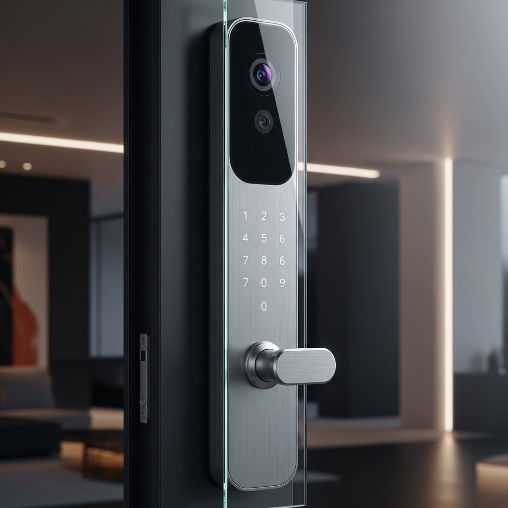 Face Recognition Door Lock - View 2
