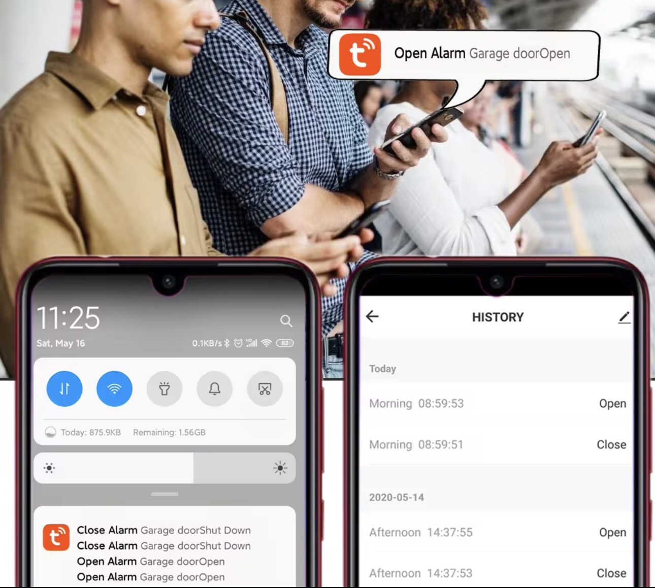Smart WiFi Garage Door Controller (Retrofit) - View 5