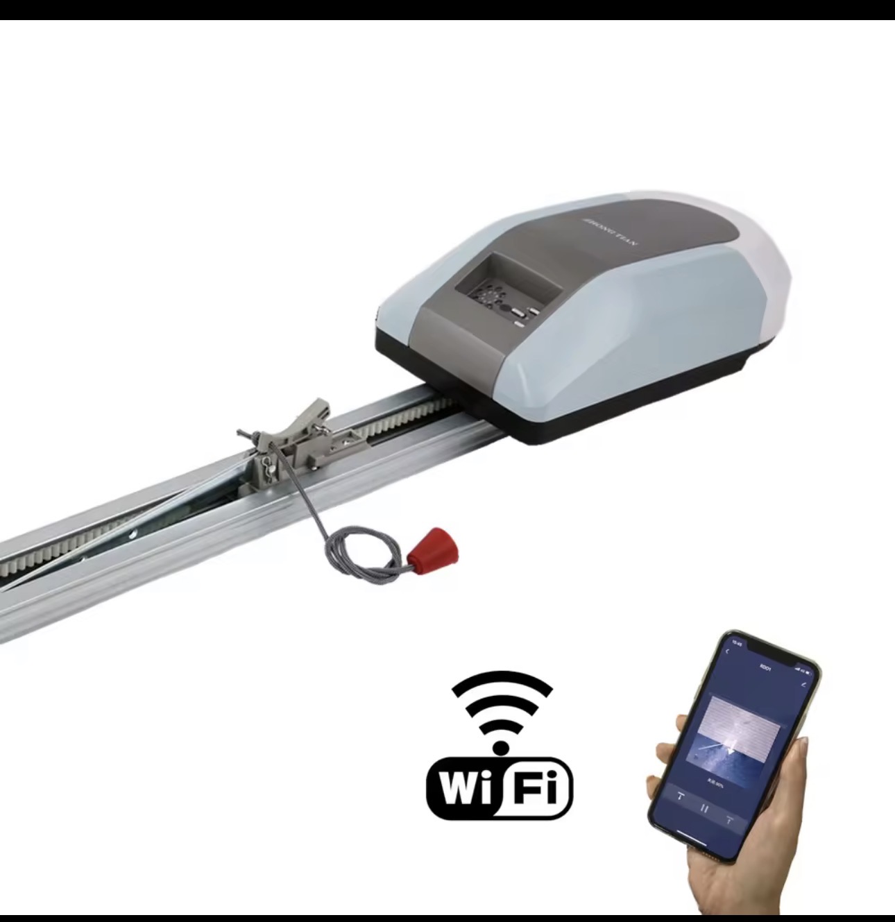 Smart Sectional Garage Door Opener - View 1