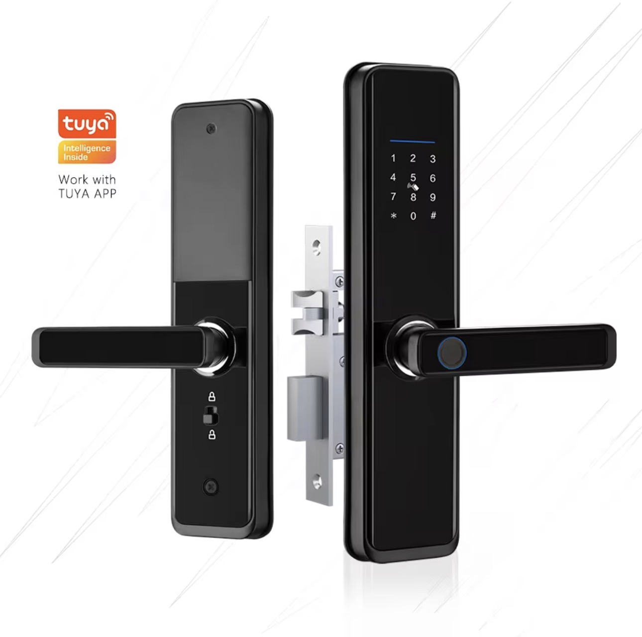 Smart Fingerprint Door Lock - View 1