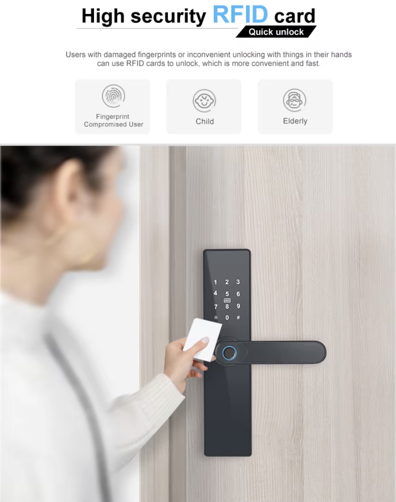 Smart Fingerprint Door Lock - View 7