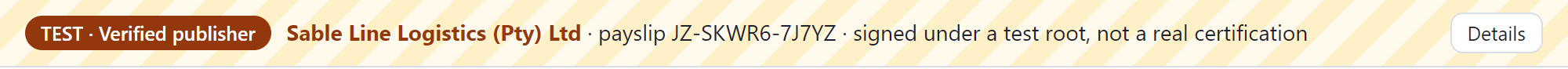 Verified publisher