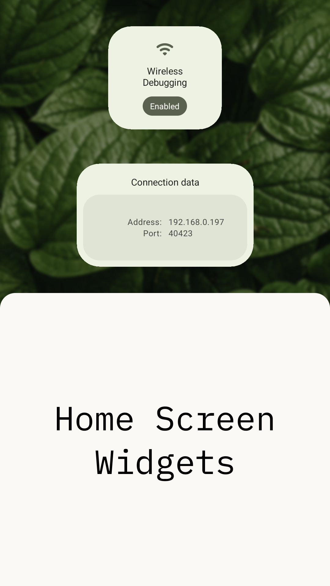 Screenshot 2 of Wireless ADB Switch — opens full size