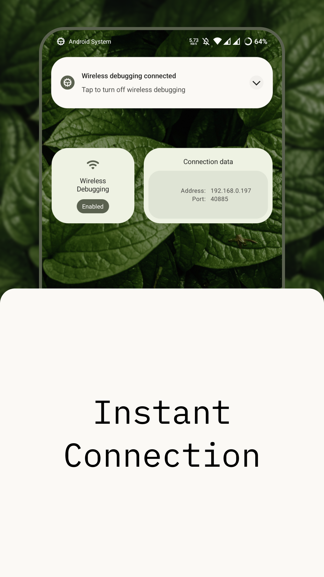 Screenshot 4 of Wireless ADB Switch — opens full size