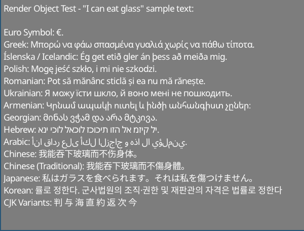 Example text test