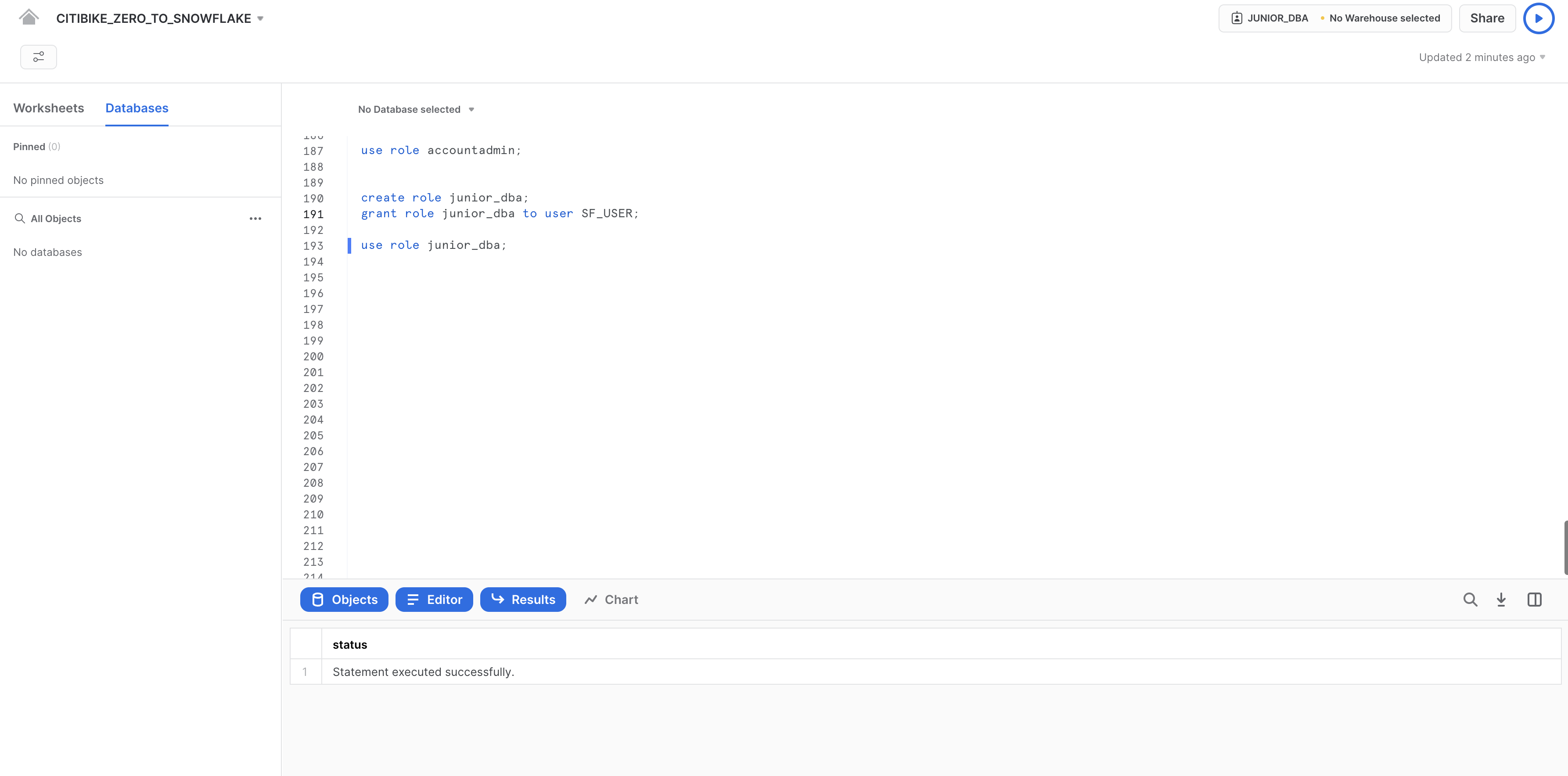 JUNIOR_DBAコンテキスト