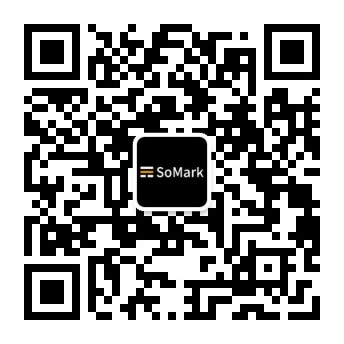 QR code for the SoMark WeChat official account