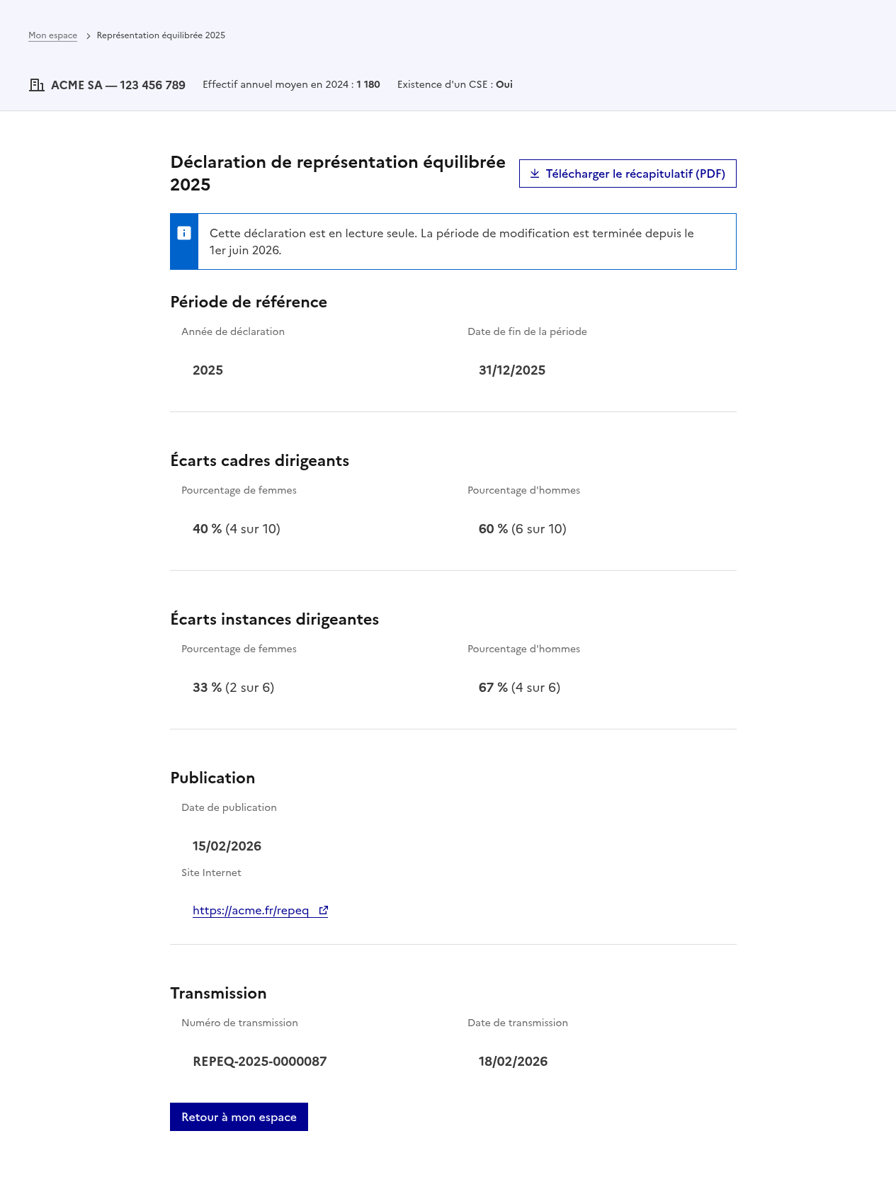 Page consultation desktop