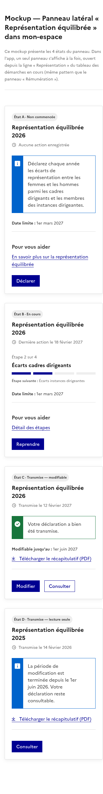 Mon-espace panneau latéral mobile