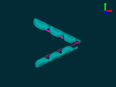 The soft gripper with three fingers