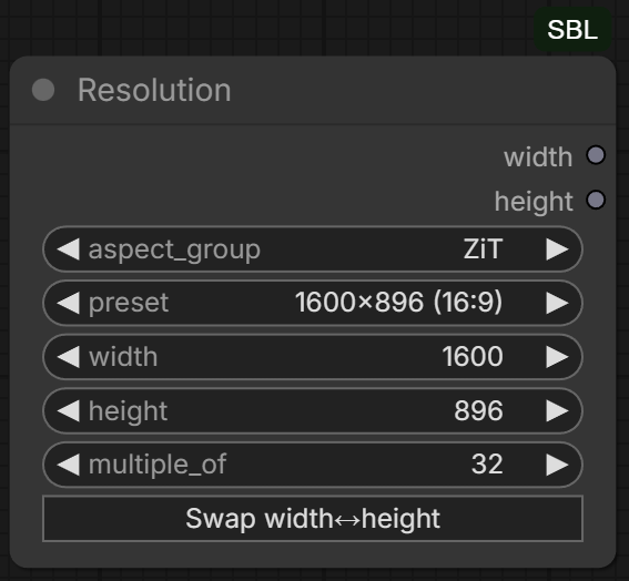 Resolution node