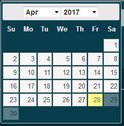 jquery datepicker