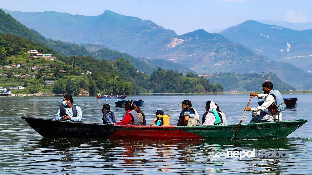 Boating on Phewa Lake 1