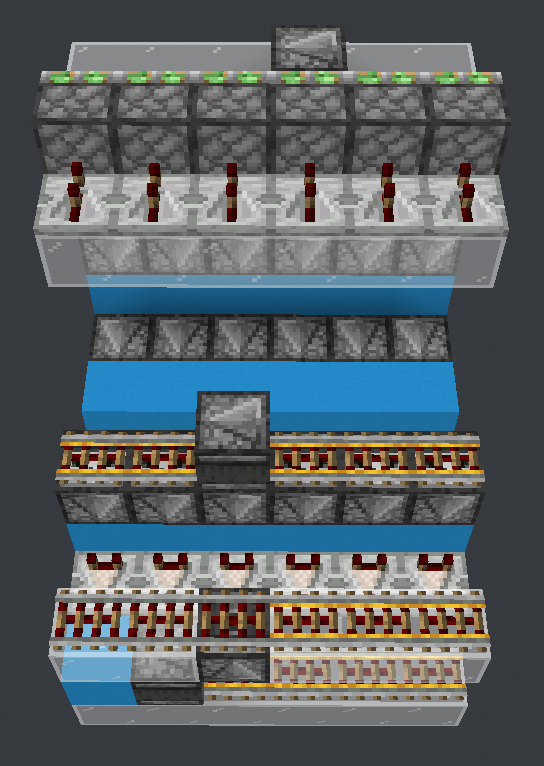 Rail Extension Alignment, Side View