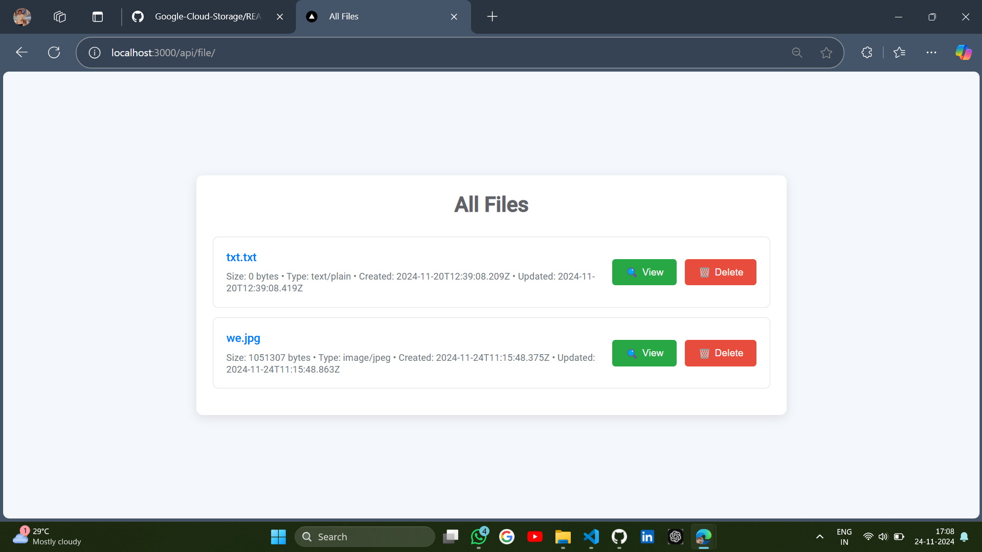 GitHub - Soujanya2004/Google-Cloud-Storage