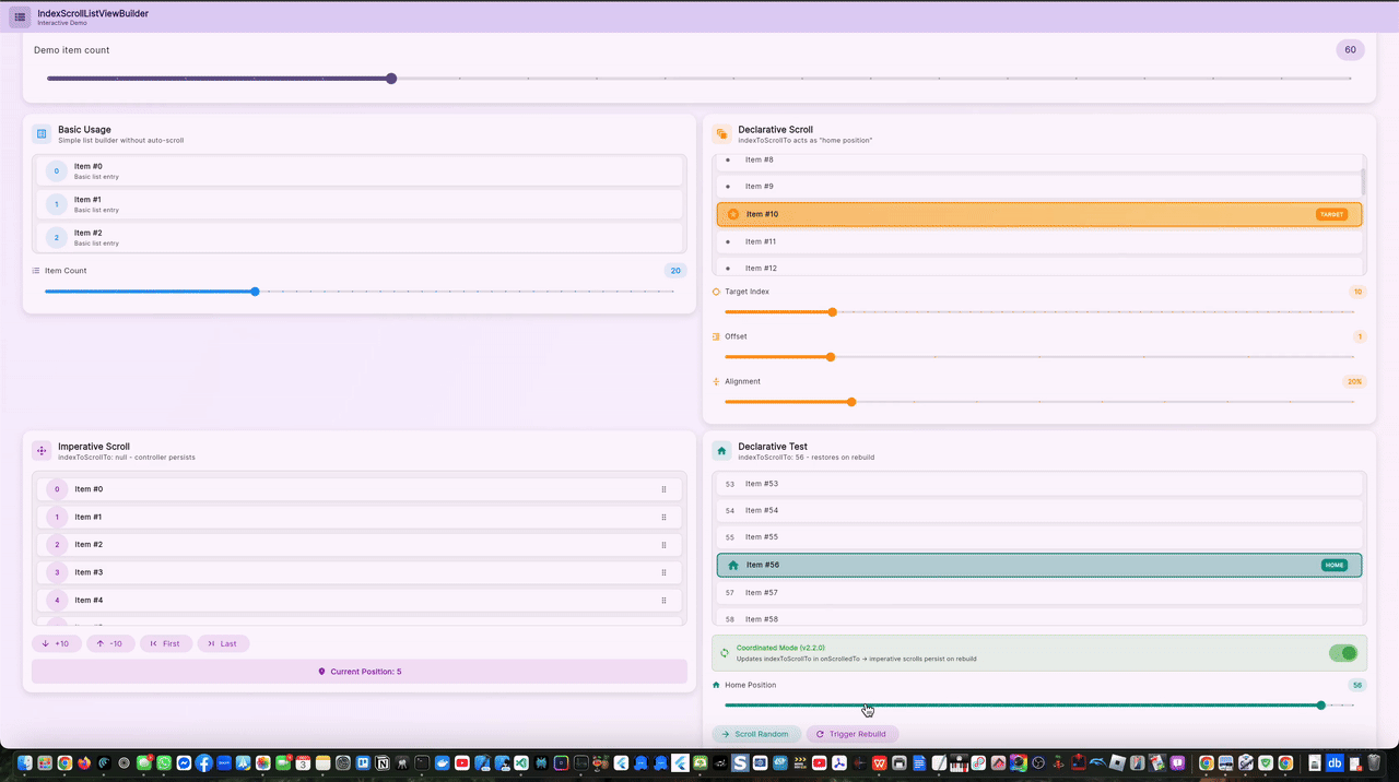 IndexScroll ListView Builder Demo
