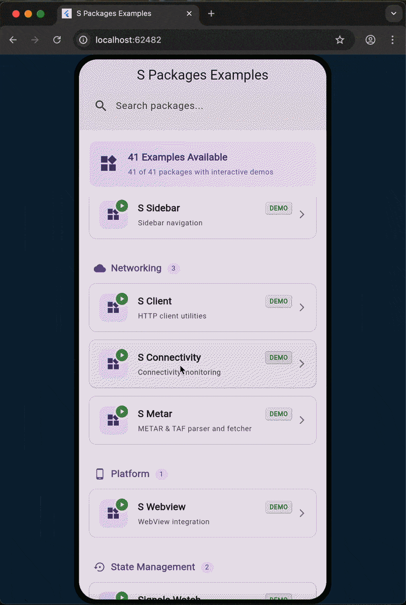 s_metar interactive demo
